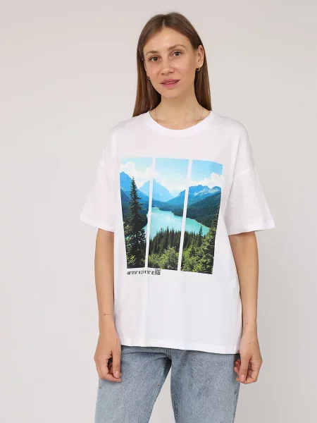 Футболка YUKI білий