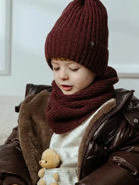 Jamiks Дитячий снуд із вовною THEO