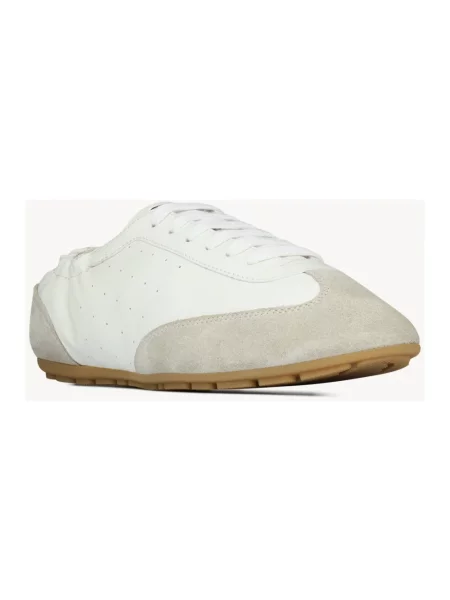 Sneakersy Saint Laurent skórzane białe