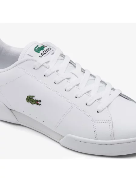 Lacoste Skórzane Sneakersy Carnaby Cup biały