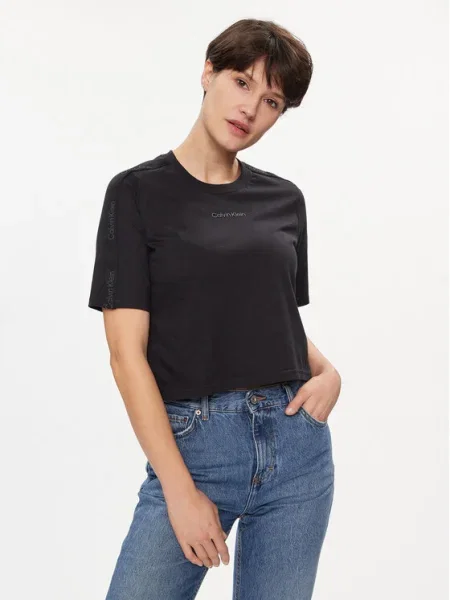 Džínsy Calvin Klein Performance čierna