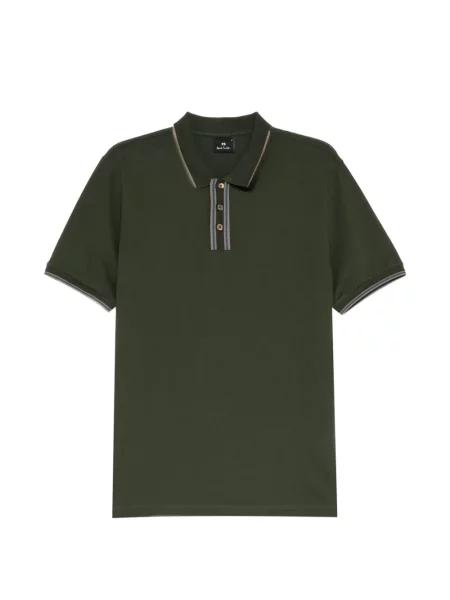 Pruhované polotričko Ps Paul Smith zelené