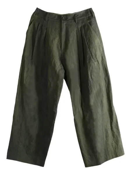 Pantaloni Ziggy Chen verde