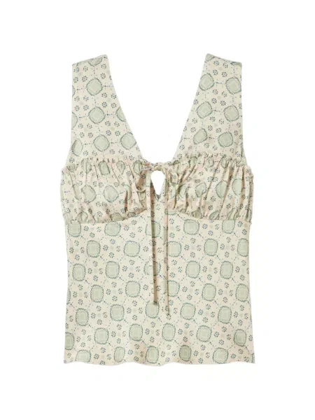 Top Claudie Pierlot cu decolteu în V