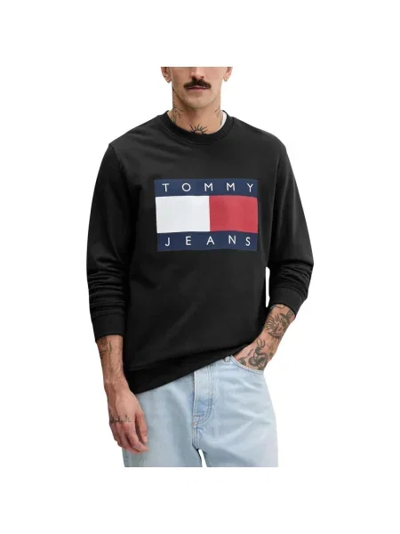 Džínsová bunda Tommy Hilfiger čierna