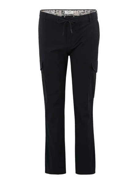 Jack & Jones Plus Cargo hlače STACE SUMMER noćno plava