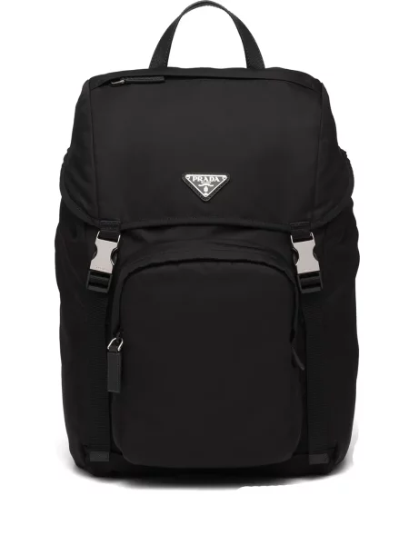 バッグ PRADA Backpack black multi pocket Plecak Prada czarny | Shopsy
