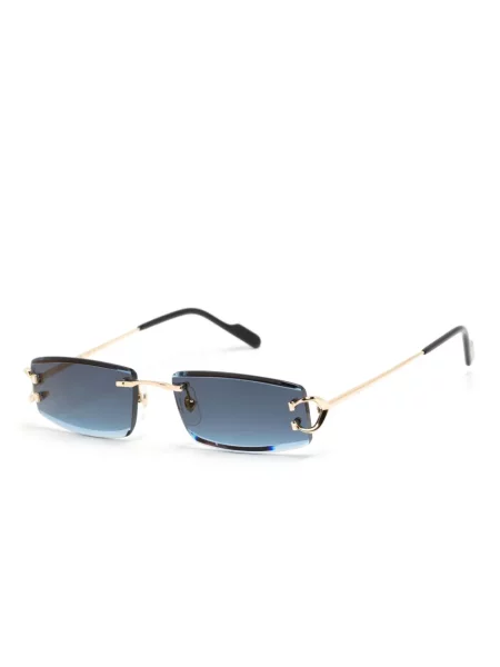 Okulary przeciwsłoneczne Cartier Eyewear złote