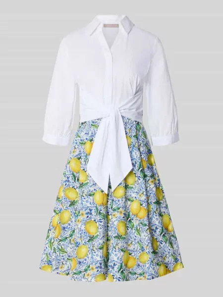 Sukienka mini w efekcie 2 w 1 Christian Berg Woman Selection