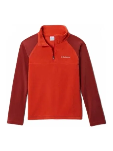Mikina na zips Columbia červená