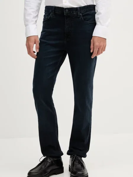 Džíny Tommy Hilfiger tmavomodrá