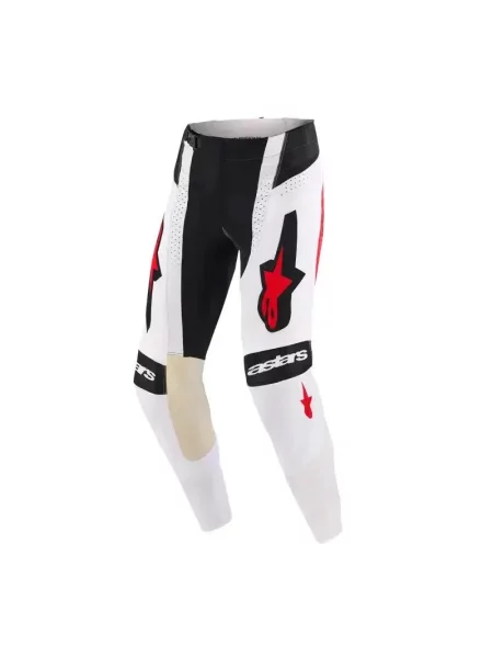 Spodnie motocyklowe crossowe Alpinestars Techstar Knif czerwone