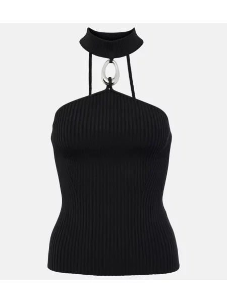 Top Simkhai tricotate negru