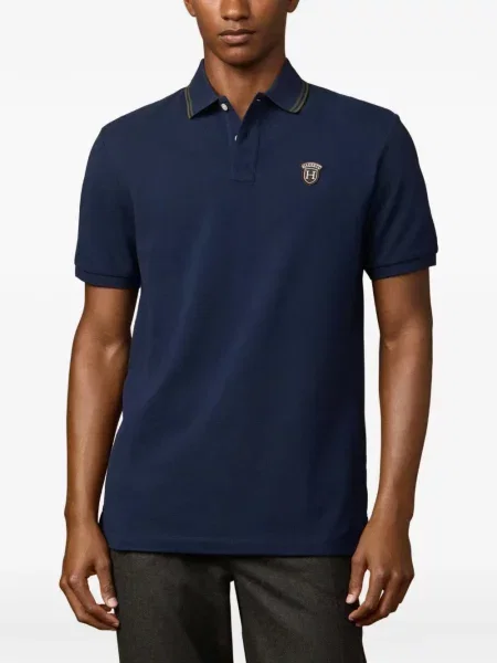 Tricou polo Hackett albastru