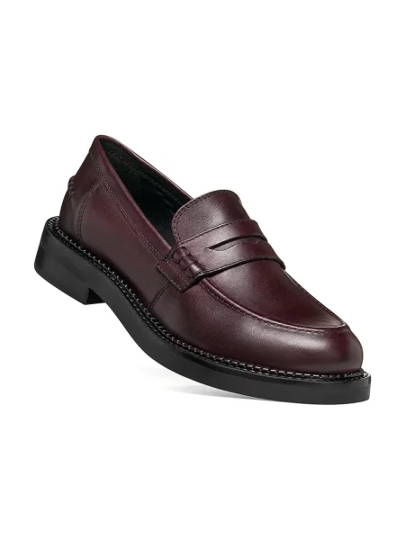 Geox loaferji usnjeni D SERILDA rjava