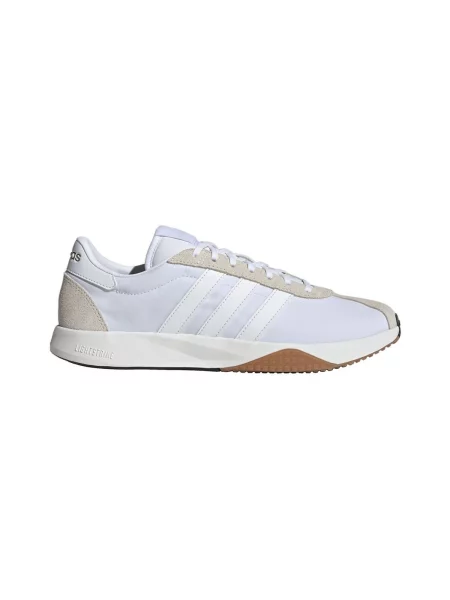 Bežecké bežecké topánky Adidas biela