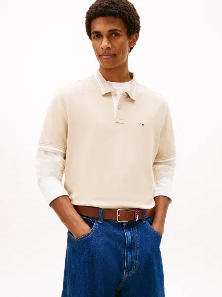 Tommy Jeans Tričko telová / biela béžová