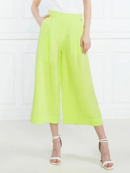 Liu Jo Pantaloni | Relaxed fit | cu adaos de in verde