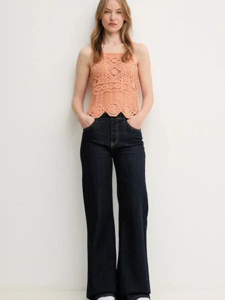 Топ Pepe Jeans OLIVE помаранчевий