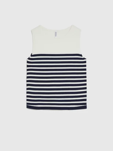 Top Marisse albastru