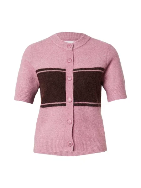 Samsøe Samsøe Geacă tricotată Sanoura mov orhidee / mov mură