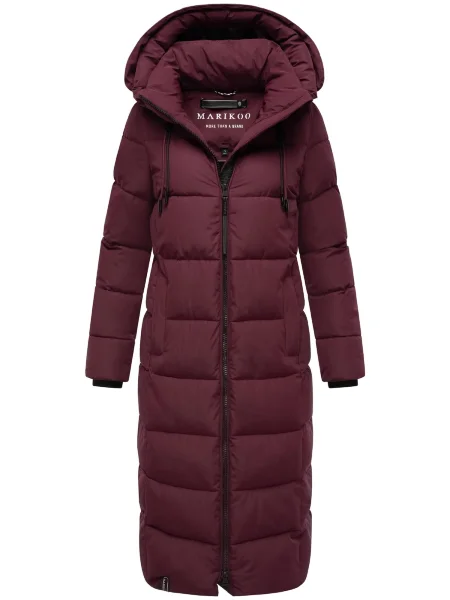 MARIKOO Zimski plašč Nadeshikoo XVI' bordo