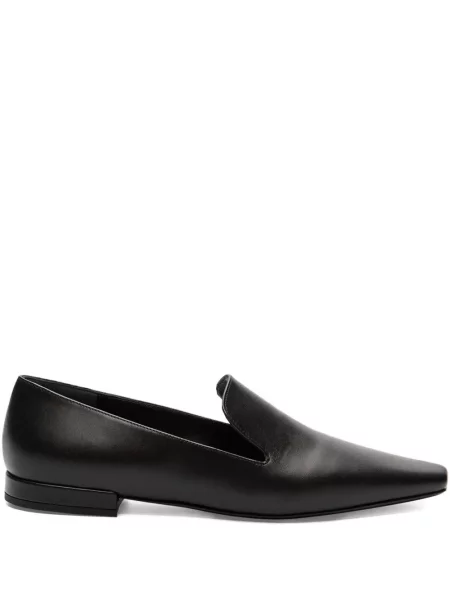 Pantofi loafer Loulou De Saison din piele negru