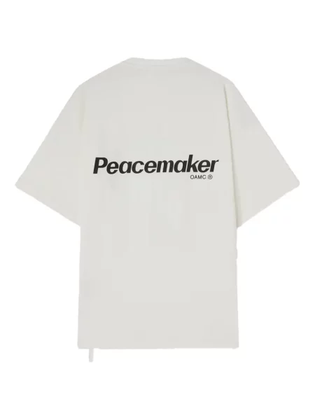 Tricou Oamc Peacemaker cu imagine alb