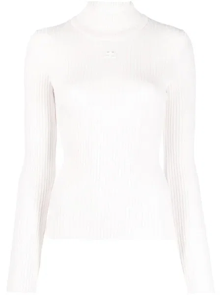 Pulover Courreges tricotate roz