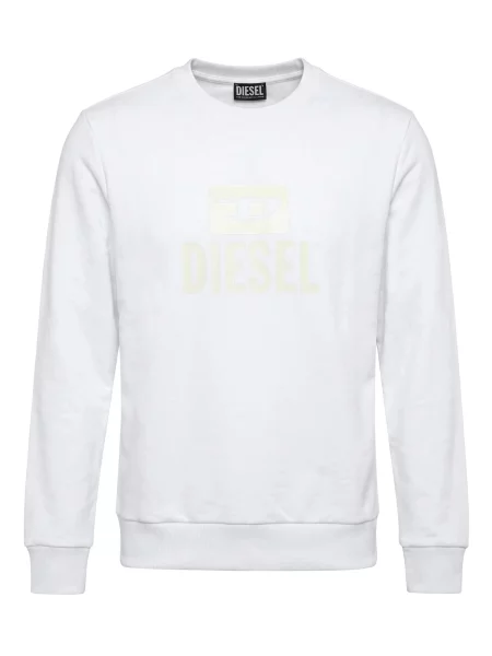 DIESEL Pulover S-GIR TONE ON TONE' alb