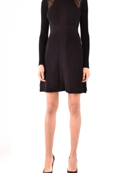 Sukienka Pinko koronkowa czarna