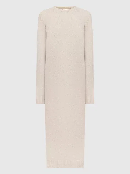 Сукня з кашеміру Babe Pay Pls бежева
