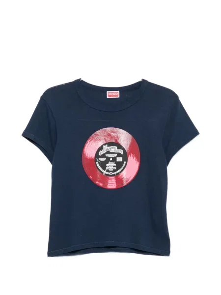Tricou Kenzo cu imagine albastru