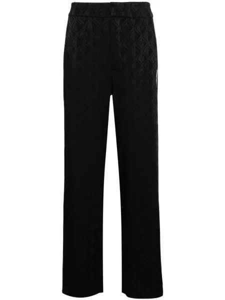 Pantaloni Marine Serre din jacard negru