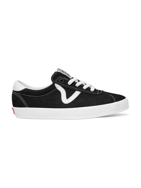 Велурени кецове Vans Sport Low черно
