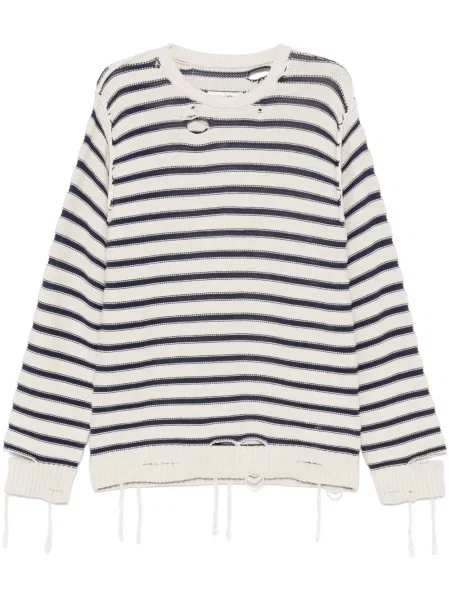 Pulover Mm6 Maison Margiela cu dungi