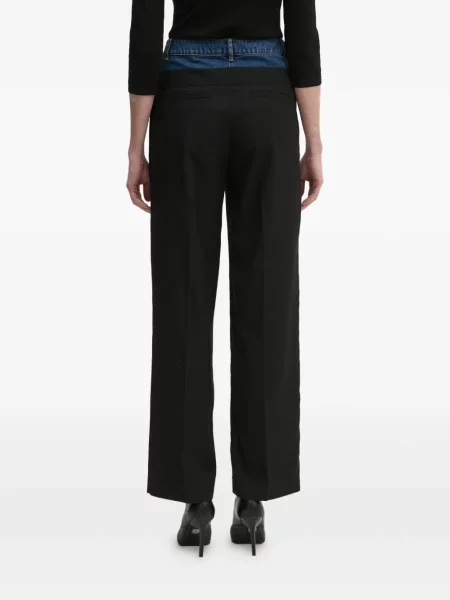 Pantaloni Sisley negru