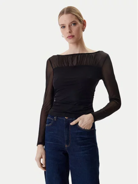 GUESS Bluza KADELYN' crna