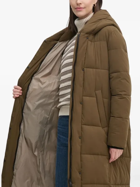 Geacă Sandro Ferrone cu glugă maro