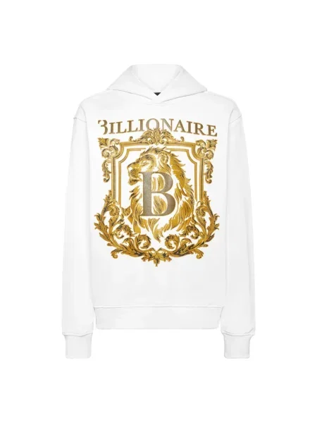 Bluza z kapturem Billionaire z kapturem biała