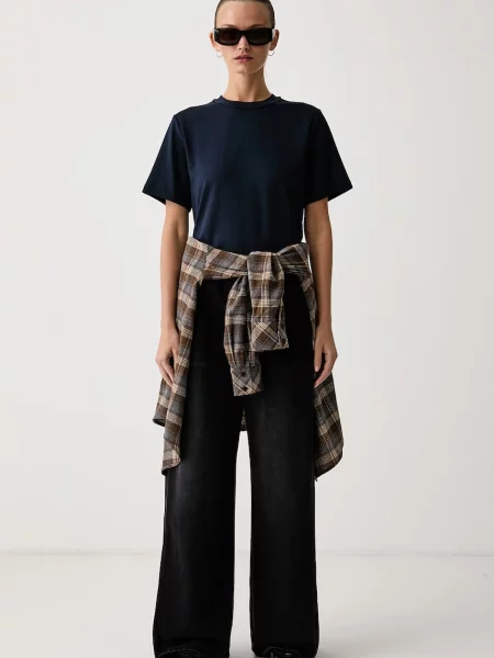 Eleh tricou basic pentru femei cu modal
