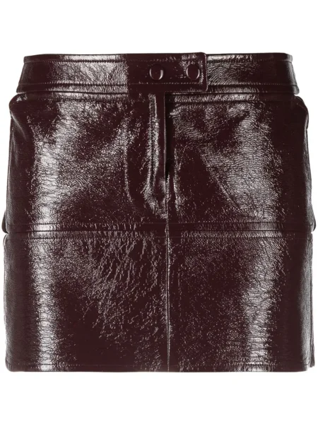 Fustă tip creion Courreges violet