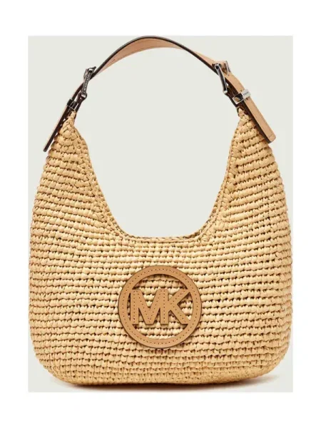 Geanta hobo Michael Michael Kors bej