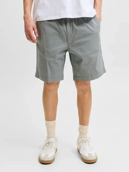 JACK & JONES Chino nohavice JPSTJAIDEN ROCCO sivá čierna