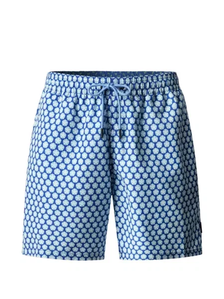 Slip de baie Hackett London cu imagine cu cordon albastru