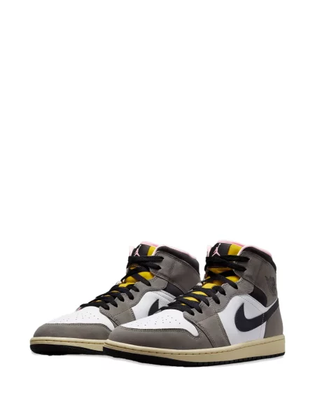 Sneakerși Jordan Air Jordan 1 cu strasuri gri