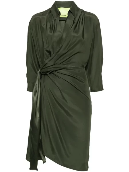 Mała mały sukienka mini Gauge81 garniturowa zielona