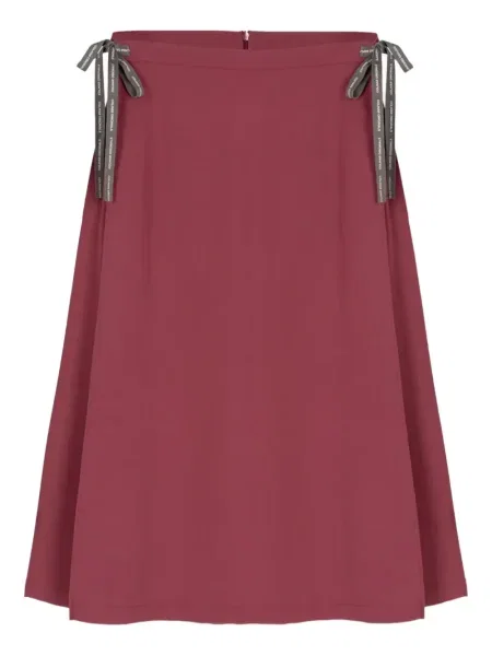 Fustă midi Colmar până la genunchi roșu