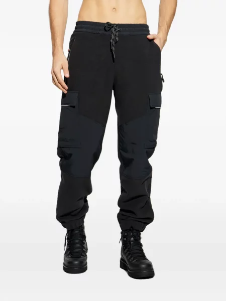 Pantaloni cargo Moncler Grenoble negru