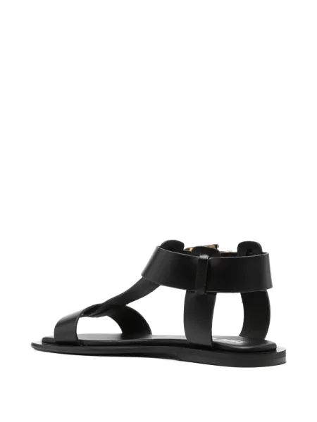 Sandale Bibi Lou din piele cu cataramă negru
